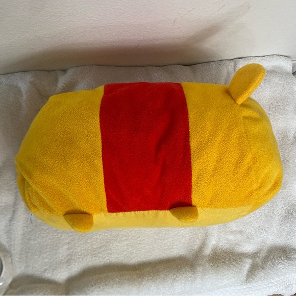 Disney Tsum Tsum Yellow Winnie the Pooh Large Plush Kids Disneyland Cute Kawaii - Picture 4 of 11